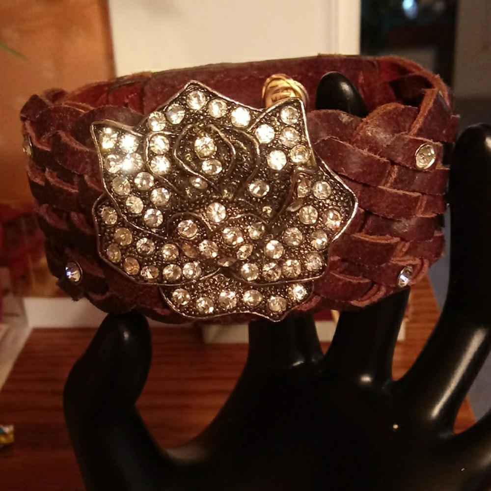 Charming charlies Geniune leather bracelet